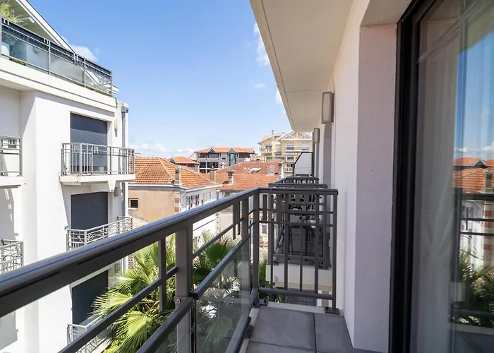 Апартаменты L'andalou - Bel Standing Avec Terrasses En Plein Coeur Darcachon